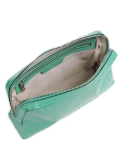 Elvira Paper Touch Crinkle Gürteltasche fein genarbtes Leder grün