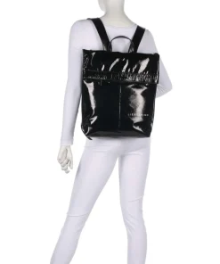 Elvira Rain L Rucksack Baumwolle schwarz