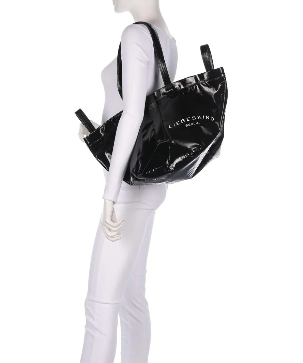 Elvira Rain M Shopper Baumwolle schwarz