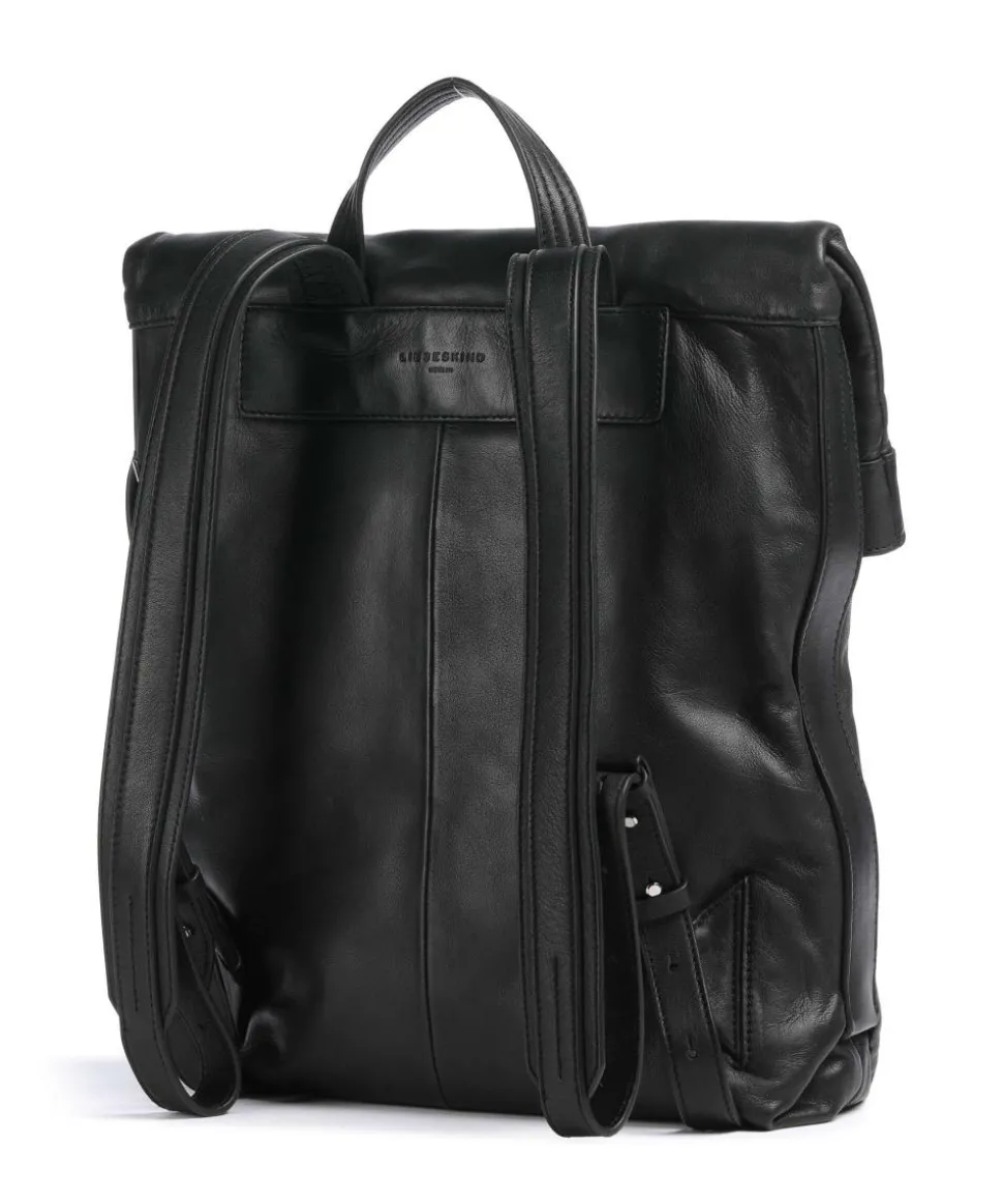 Elvira Sheep Natural M Rucksack 13″ Schafsleder schwarz