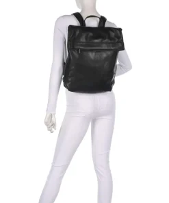 Elvira Sheep Natural M Rucksack 13″ Schafsleder schwarz