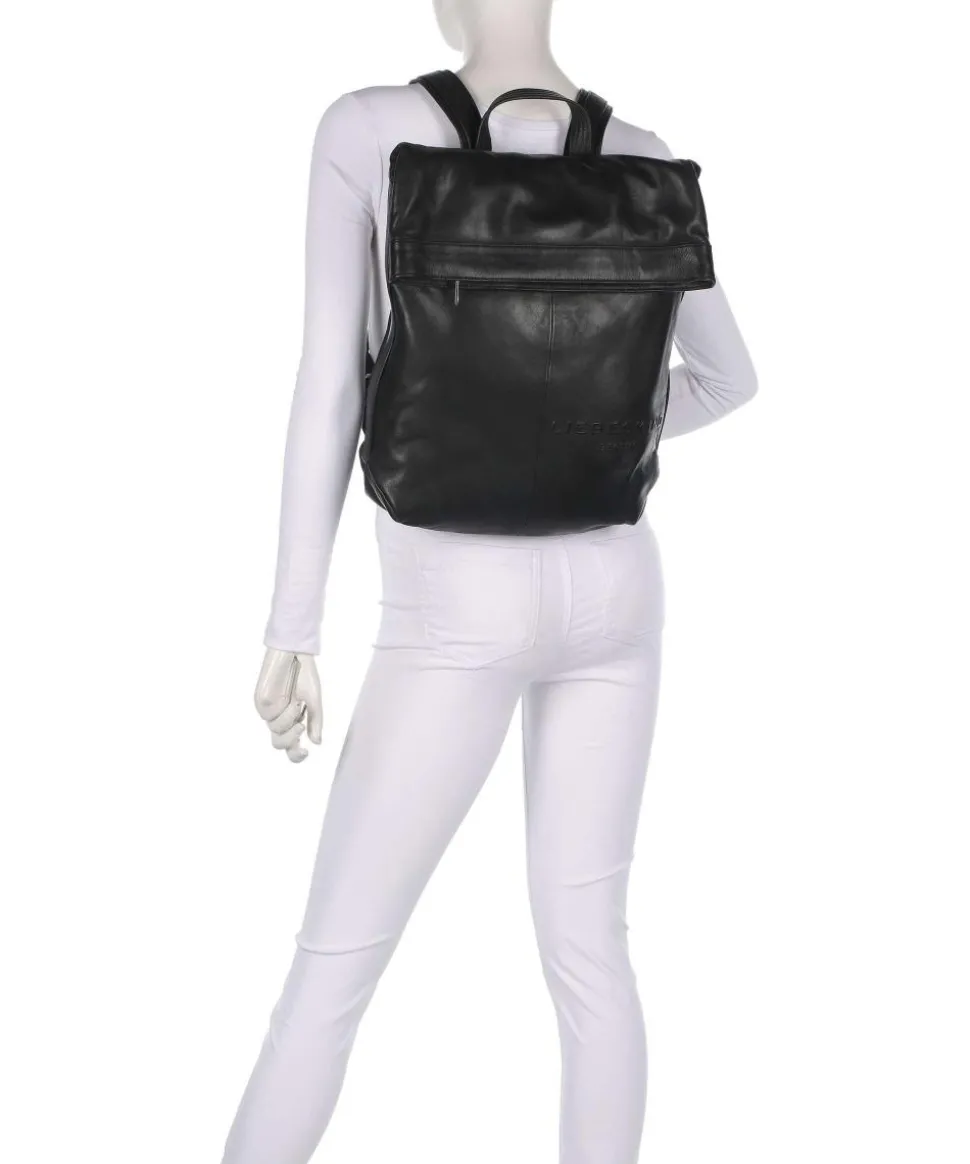 Elvira Sheep Natural M Rucksack 13″ Schafsleder schwarz