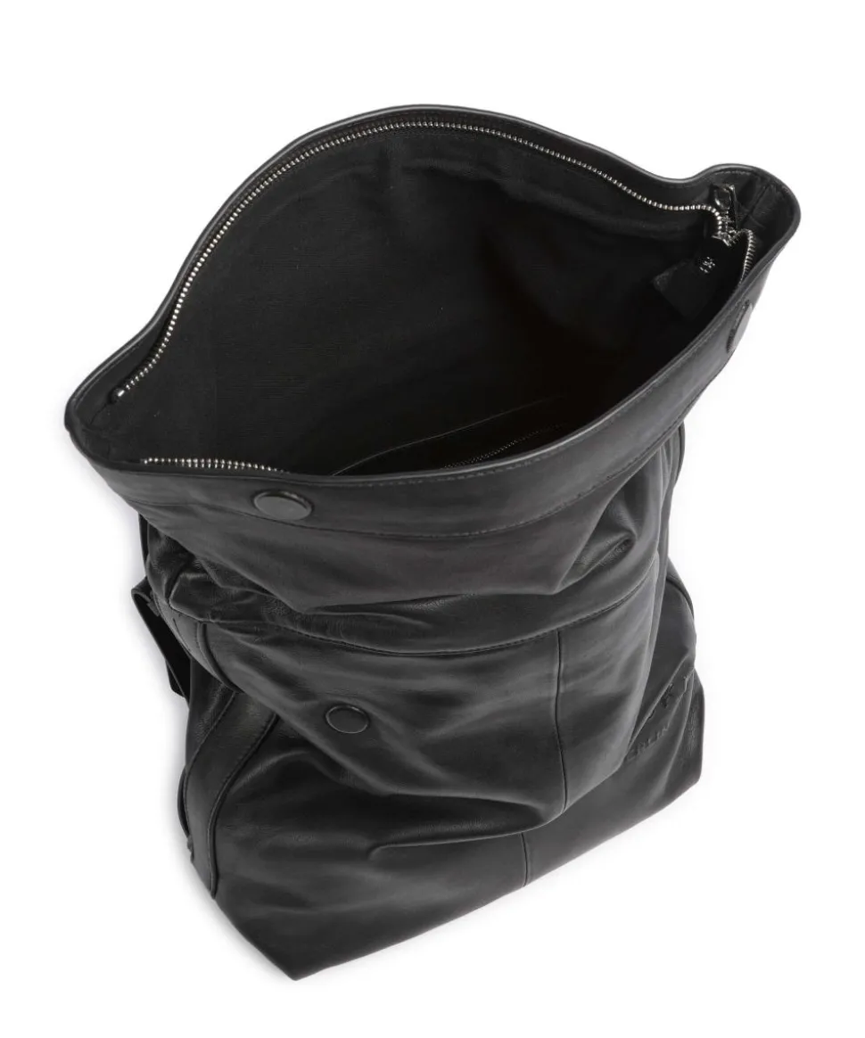 Elvira Sheep Natural M Rucksack 13″ Schafsleder schwarz