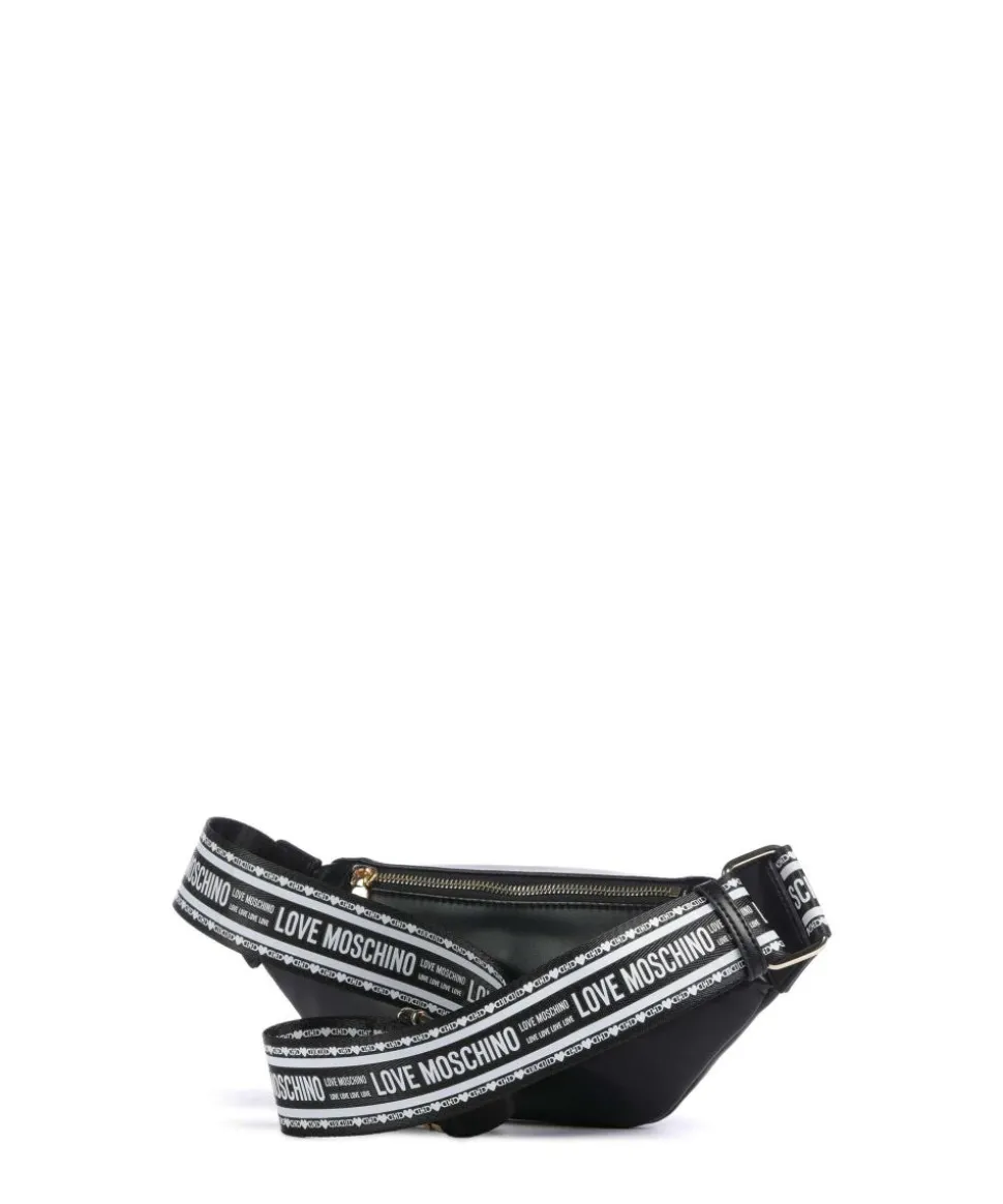 Ember Gürteltasche Lederimitat schwarz