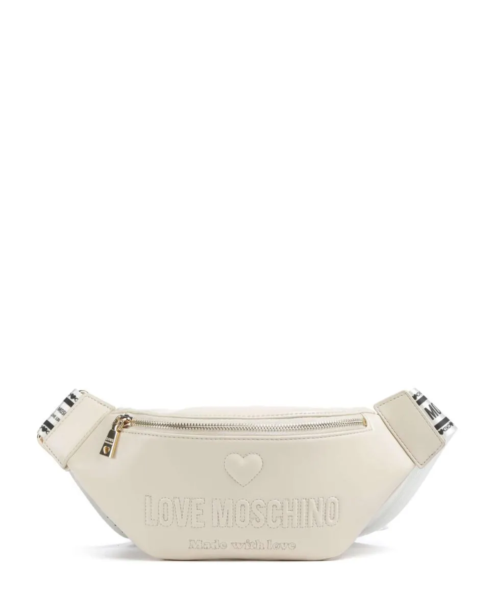 Ember Gürteltasche Lederimitat elfenbein