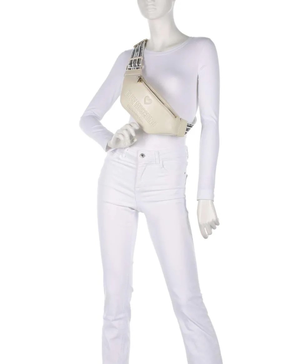 Ember Gürteltasche Lederimitat elfenbein