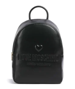 Ember Rucksack Lederimitat schwarz