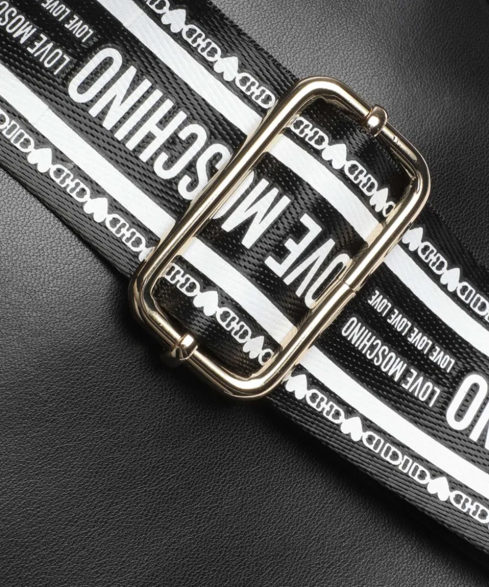 Ember Rucksack Lederimitat schwarz