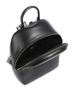 Ember Rucksack Lederimitat schwarz