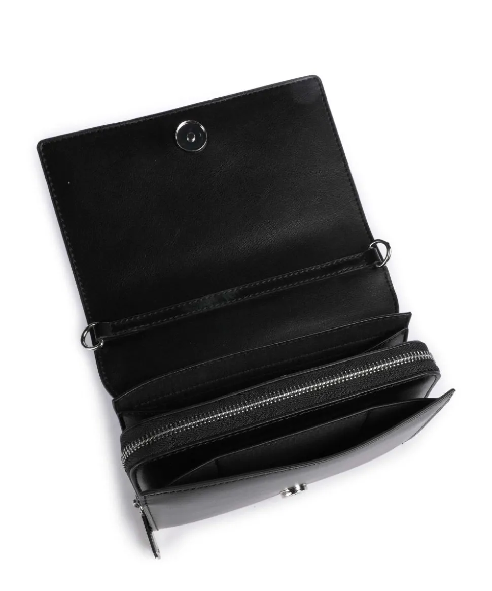 Ember Umhängetasche Lederimitat schwarz