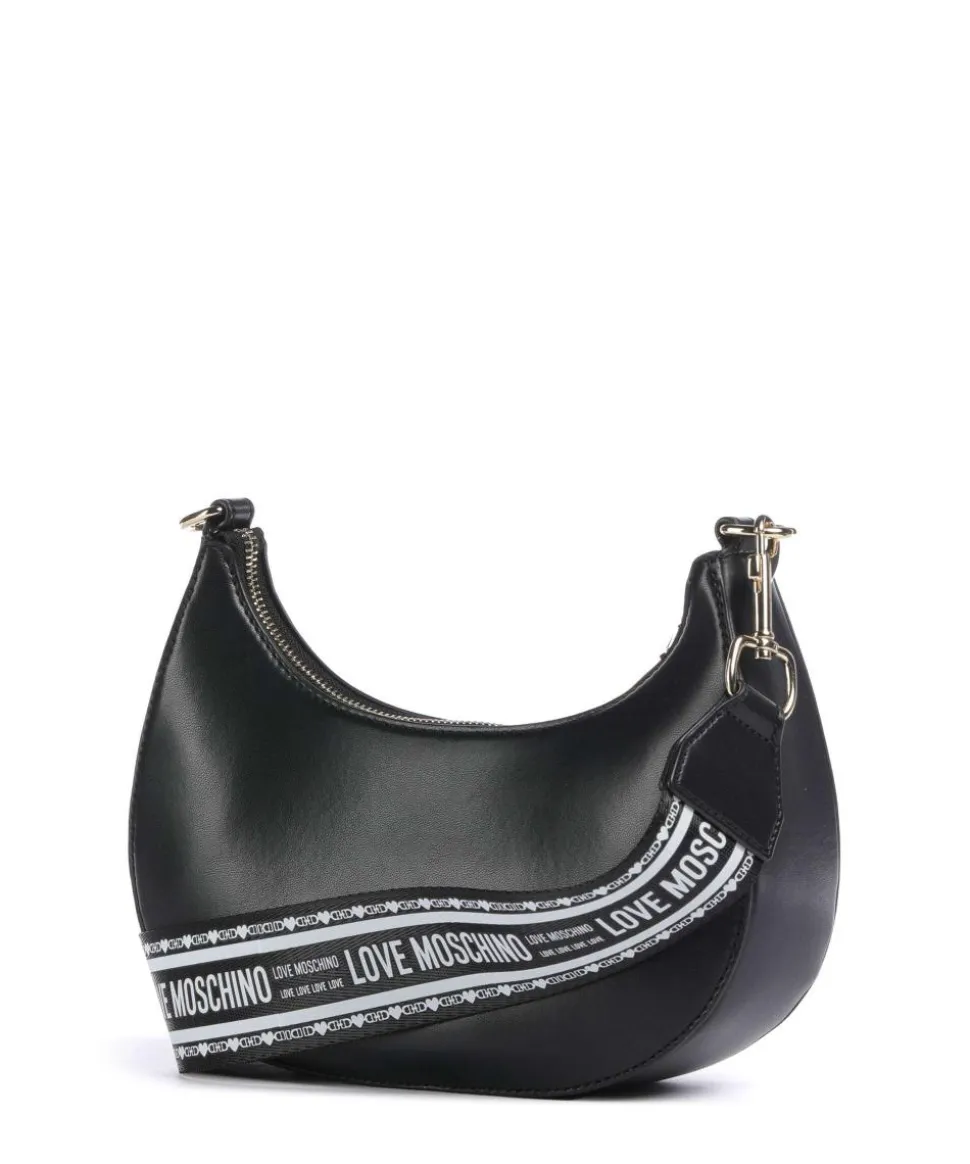 Ember Umhängetasche Lederimitat schwarz