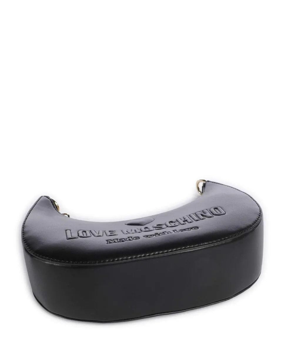 Ember Umhängetasche Lederimitat schwarz