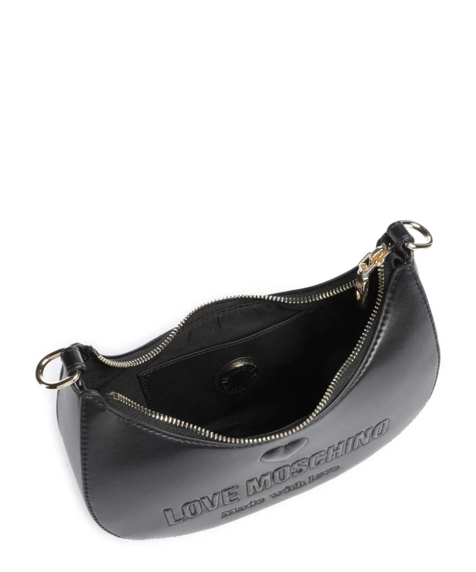 Ember Umhängetasche Lederimitat schwarz