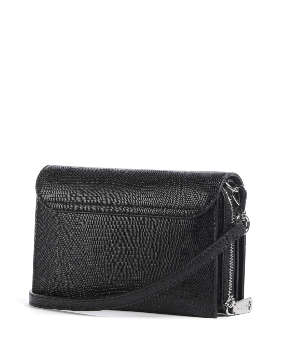 Ember Umhängetasche Lederimitat schwarz