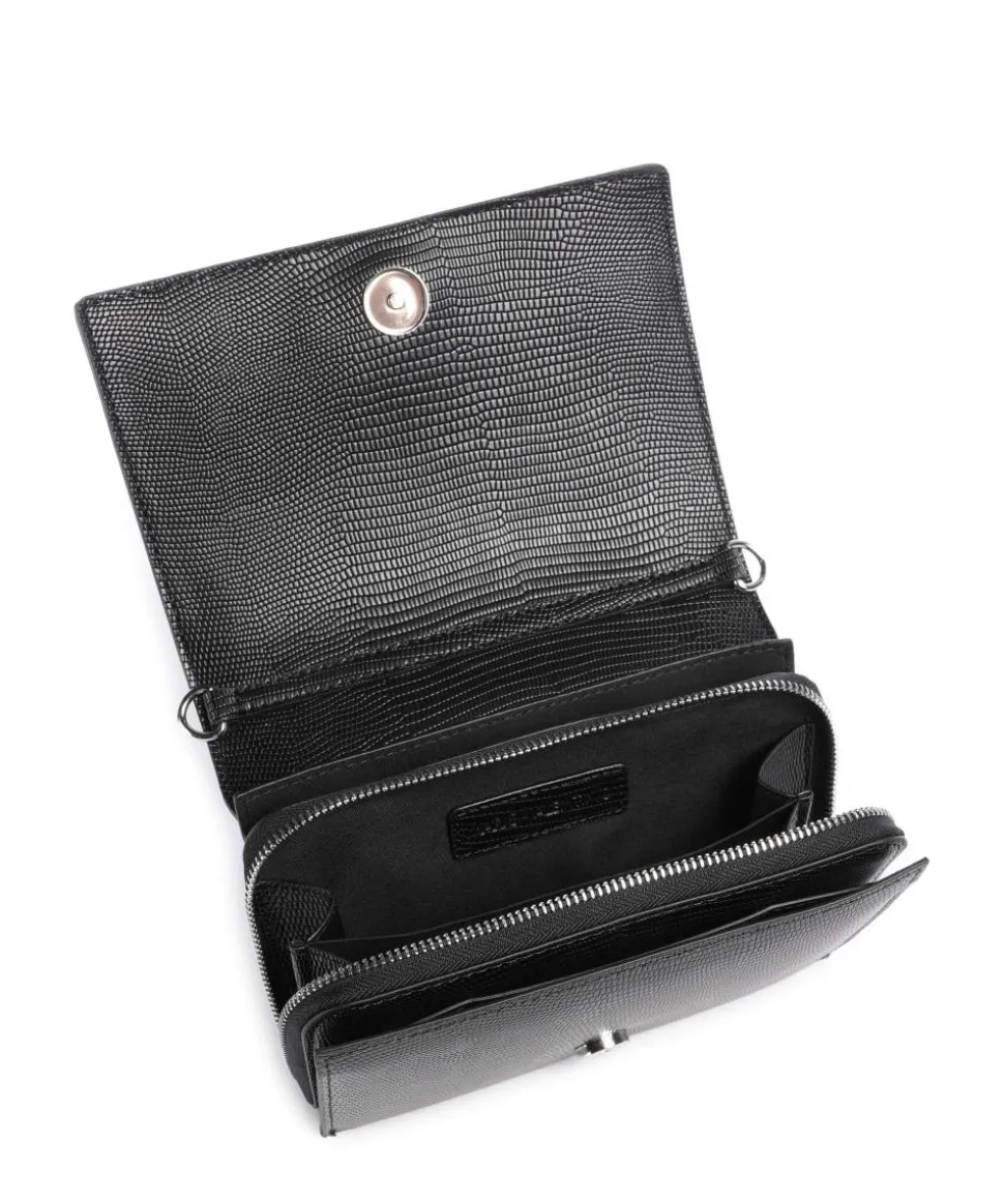 Ember Umhängetasche Lederimitat schwarz