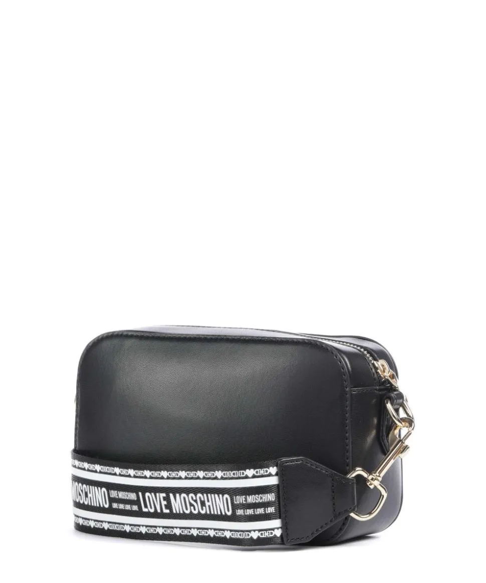 Ember Umhängetasche Lederimitat schwarz