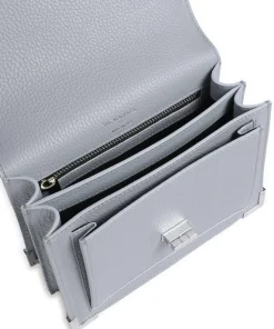 Emily Umhängetasche genarbtes Rindsleder hellblau