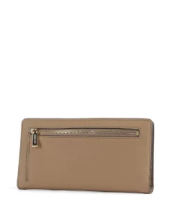 Empire Geldbörse genarbtes Leder hellbraun