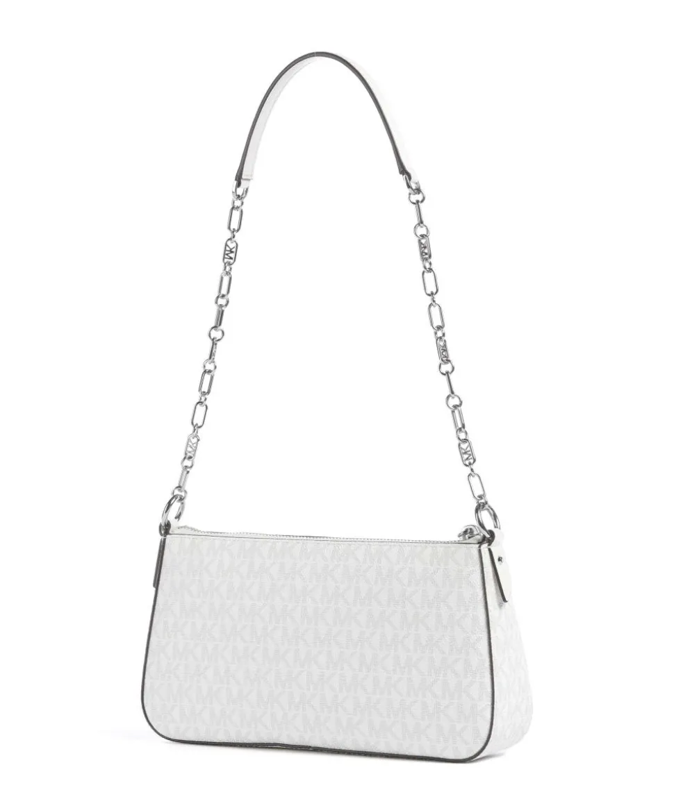 Empire Medium Schultertasche Lederimitat weiß