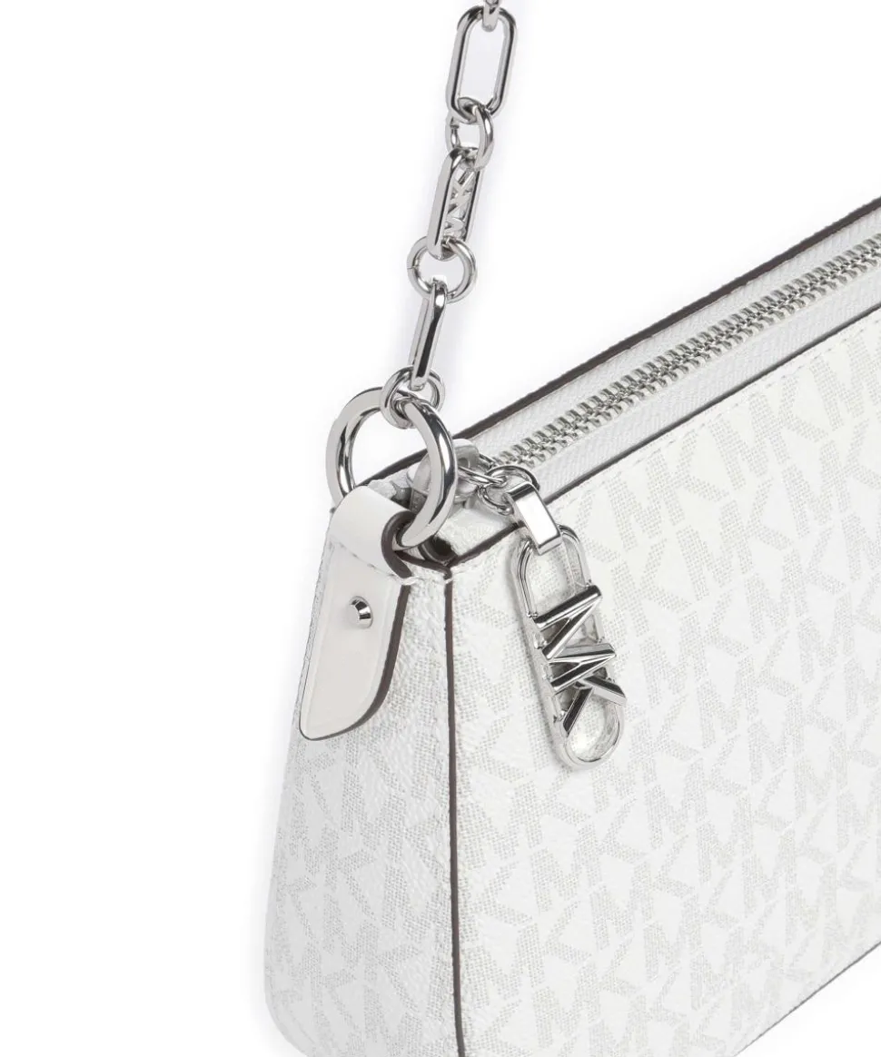 Empire Medium Schultertasche Lederimitat weiß