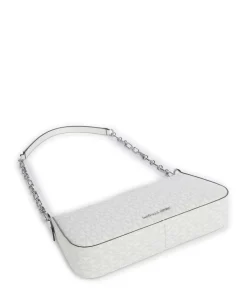 Empire Medium Schultertasche Lederimitat weiß