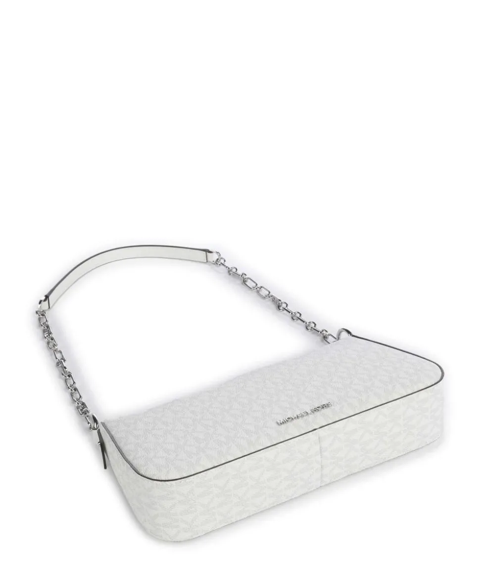 Empire Medium Schultertasche Lederimitat weiß