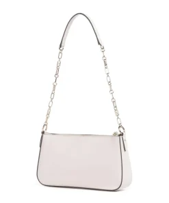 Empire Medium Schultertasche fein genarbtes Leder creme