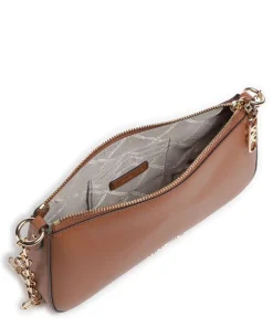 Empire Medium Schultertasche fein genarbtes Leder braun