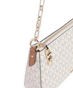 Empire Medium Schultertasche Canvas creme