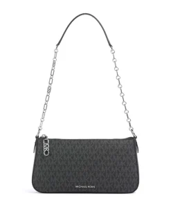 Empire Medium Schultertasche Lederimitat schwarz