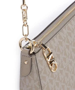 Empire Medium Schultertasche Lederimitat taupe