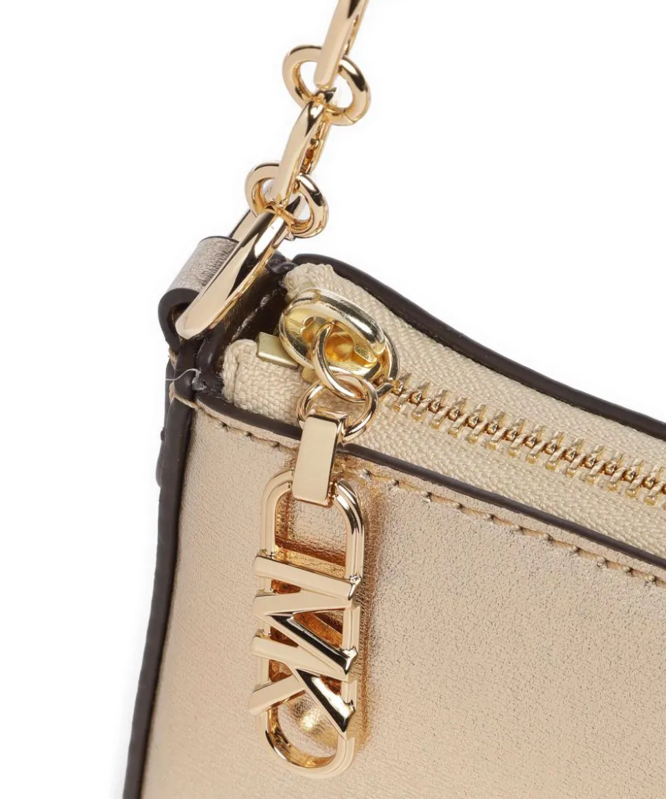 Empire Schultertasche Rindsleder gold