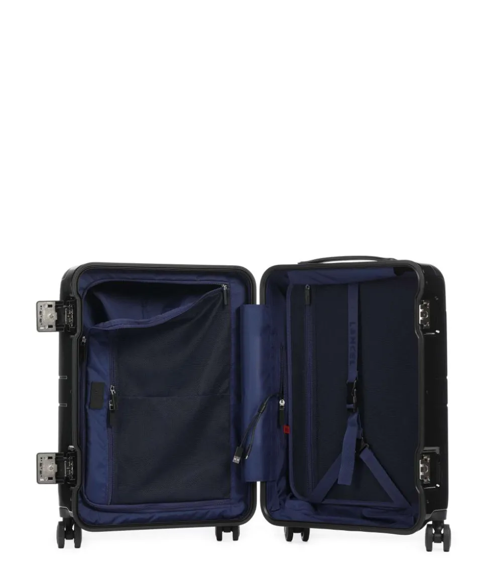 Empreinte 4-Rollen Trolley schwarz 55 cm