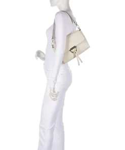 Epson Temi Schultertasche genarbtes Rindsleder creme