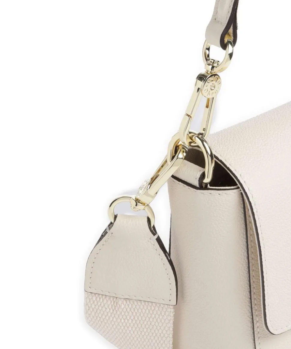 Epson Temi Schultertasche genarbtes Rindsleder creme