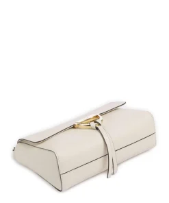 Epson Temi Schultertasche genarbtes Rindsleder creme