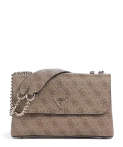 Erica Eco Schultertasche Lederimitat hellbraun