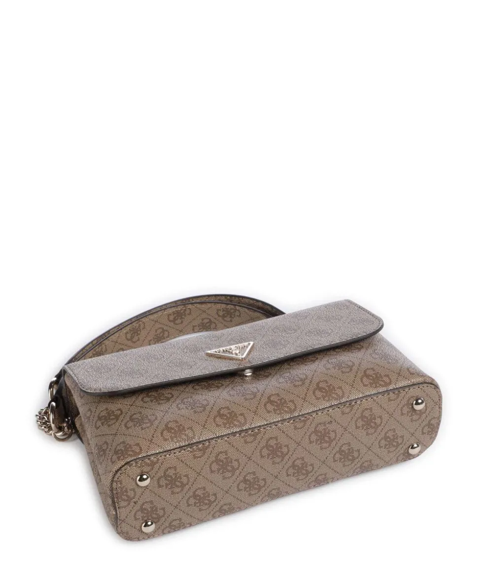 Erica Eco Schultertasche Lederimitat hellbraun