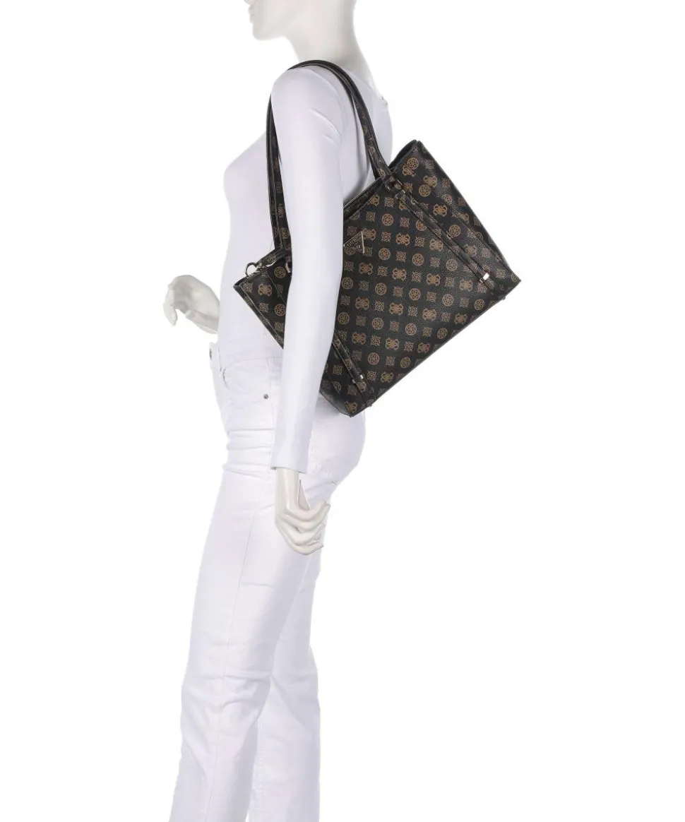 Erica Eco Shopper Lederimitat dunkelbraun