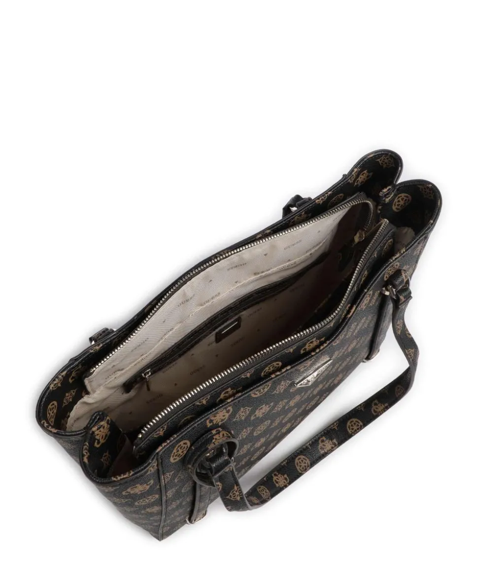 Erica Eco Shopper Lederimitat dunkelbraun