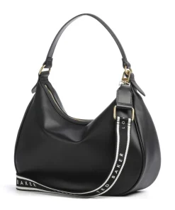 Esiah Beuteltasche fein genarbtes Rindsleder schwarz