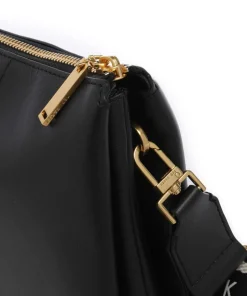 Esille Umhängetasche genarbtes Rindsleder schwarz