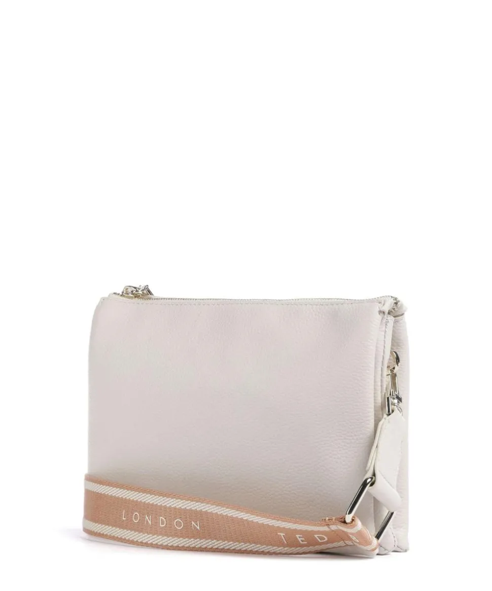 Esille Umhängetasche Lackleder elfenbein