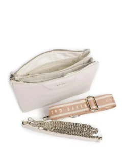 Esille Umhängetasche Lackleder elfenbein