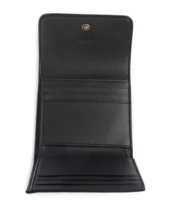 Essential Geldbörse genarbtes Rindsleder schwarz