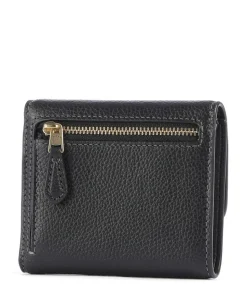 Essential Geldbörse genarbtes Rindsleder schwarz