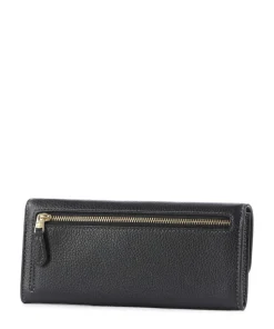 Essential Geldbörse genarbtes Rindsleder schwarz