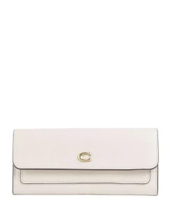 Essential Geldbörse genarbtes Rindsleder elfenbein