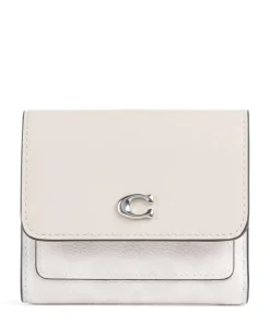 Essential Signature Geldbörse Polyester, Rindsleder elfenbein