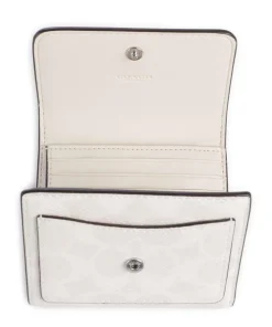 Essential Signature Geldbörse Polyester, Rindsleder elfenbein